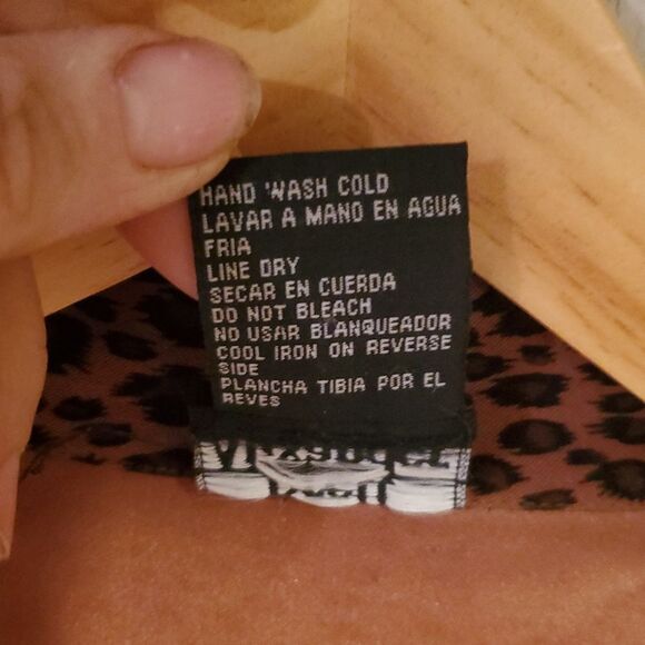 Brett Alexander - Leopard Print Fitted Jacket, Size 14, Padded shoulder - Picture 6 of 6